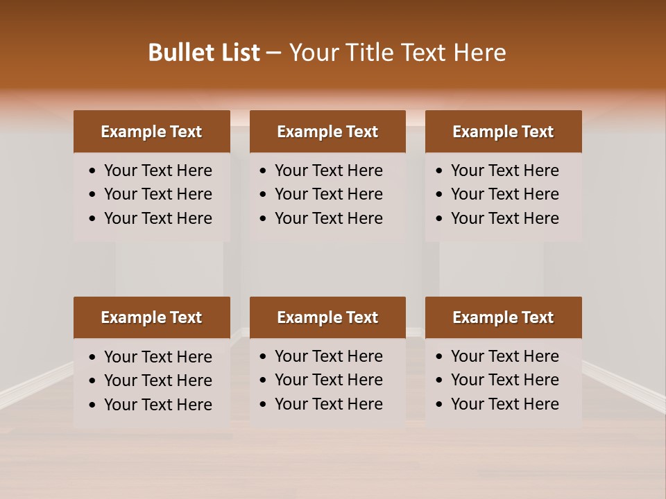 Ceiling Meeting Inside PowerPoint Template