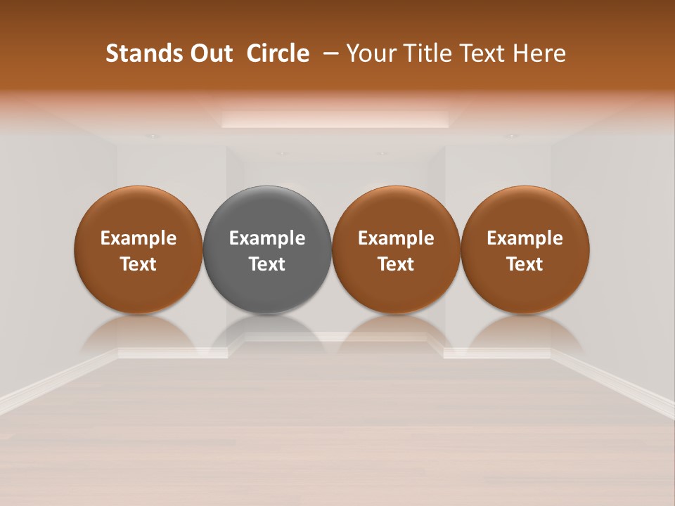 Ceiling Meeting Inside PowerPoint Template