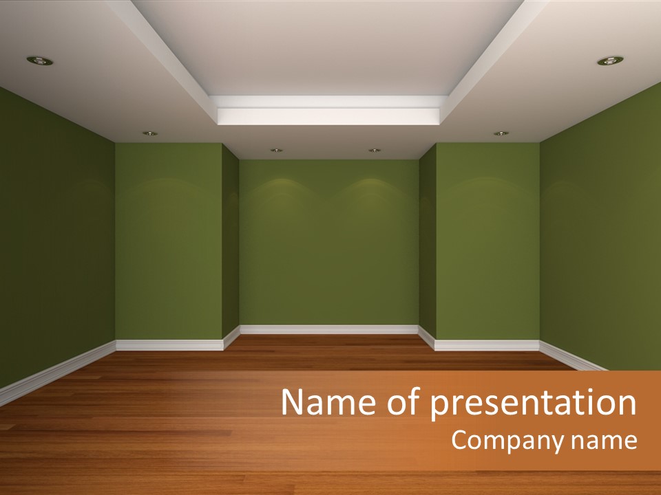 Living Real Floor PowerPoint Template