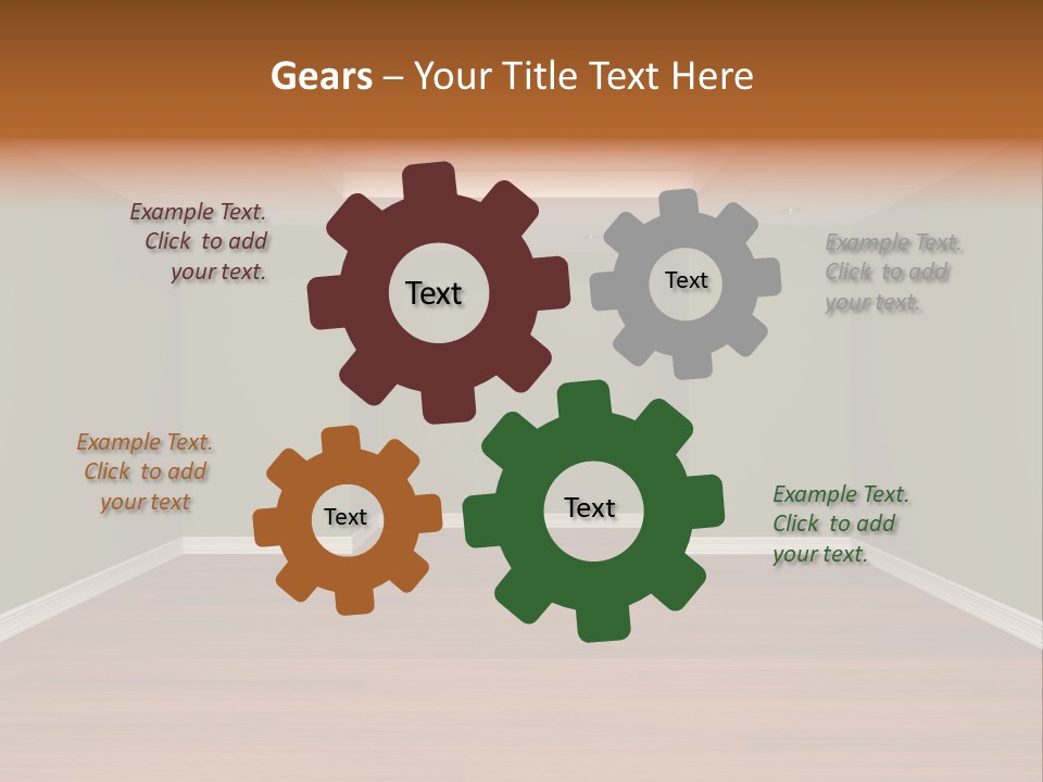 Living Real Floor PowerPoint Template