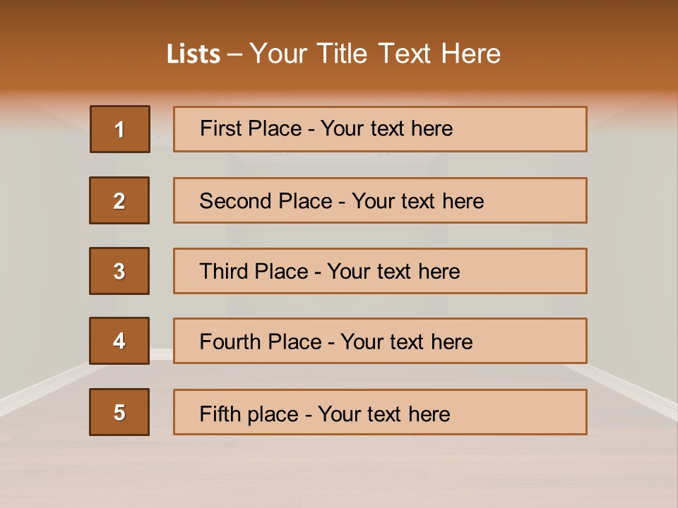 Living Real Floor PowerPoint Template