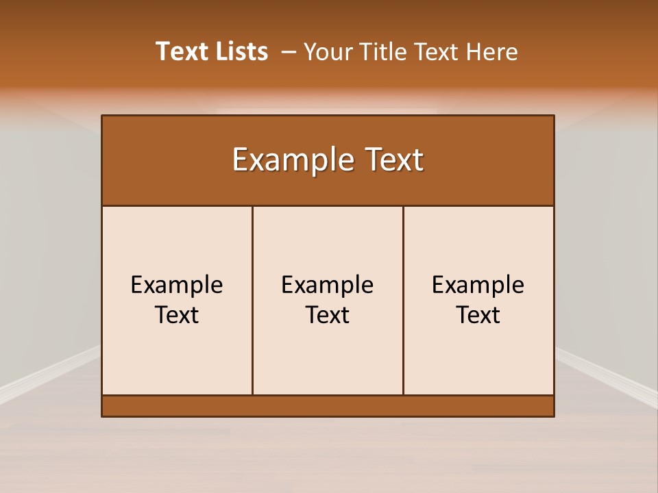 Living Real Floor PowerPoint Template