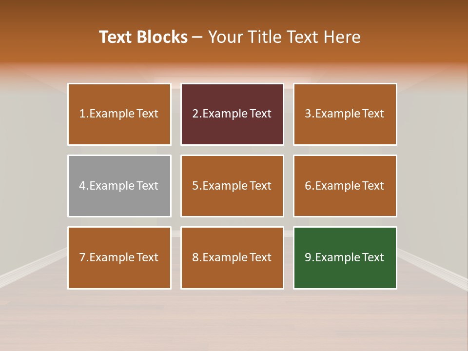 Living Real Floor PowerPoint Template