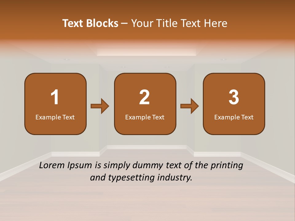 Living Real Floor PowerPoint Template