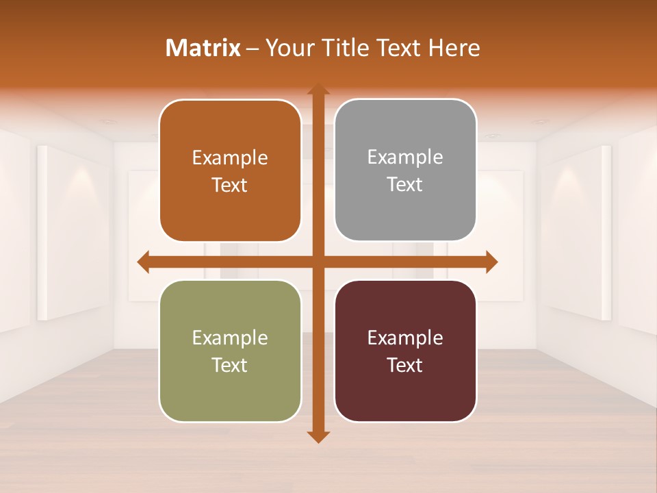 Exhibition Border Contemporary PowerPoint Template