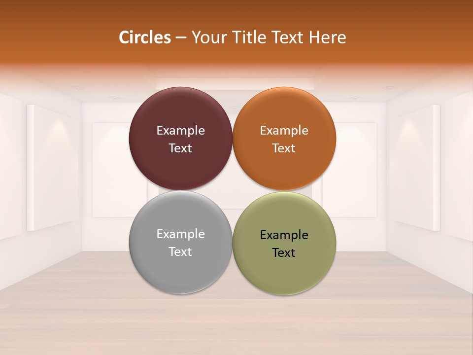 Exhibition Border Contemporary PowerPoint Template