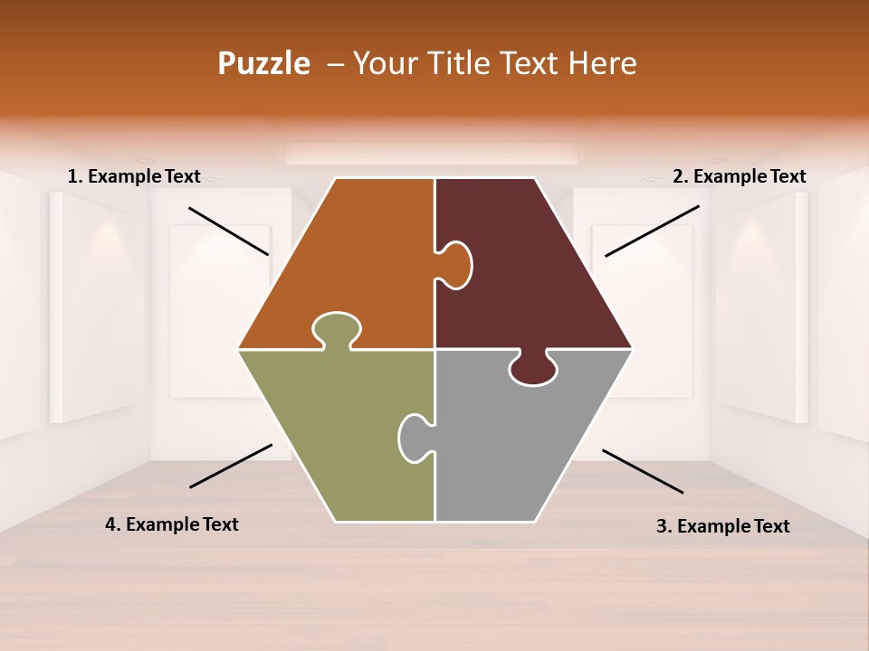 Exhibition Border Contemporary PowerPoint Template