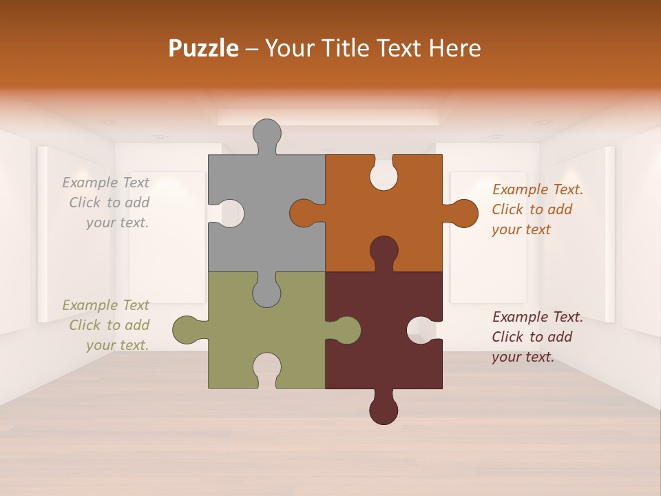 Exhibition Border Contemporary PowerPoint Template