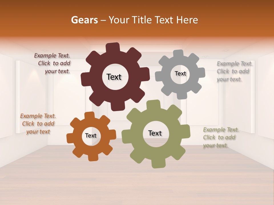 Exhibition Border Contemporary PowerPoint Template