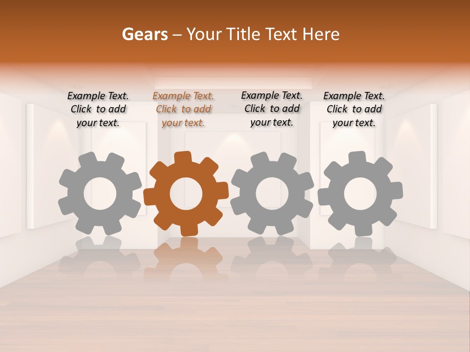 Exhibition Border Contemporary PowerPoint Template