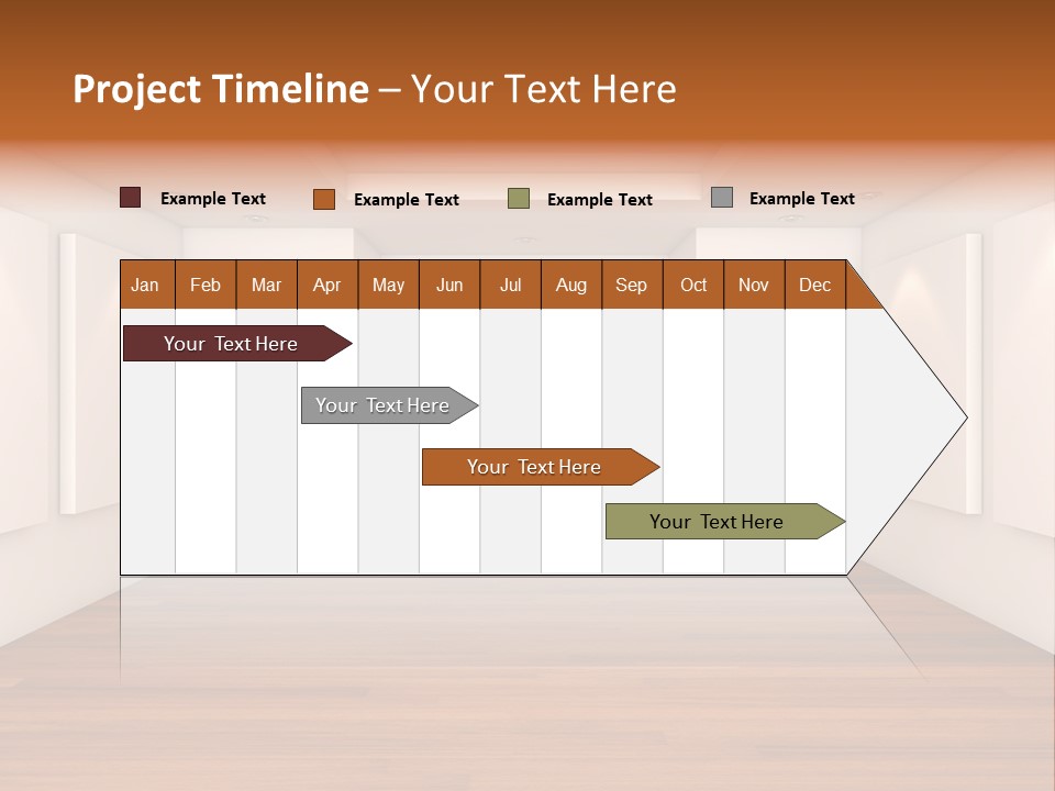 Exhibition Border Contemporary PowerPoint Template