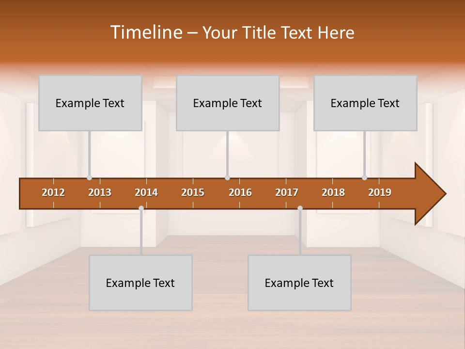 Exhibition Border Contemporary PowerPoint Template