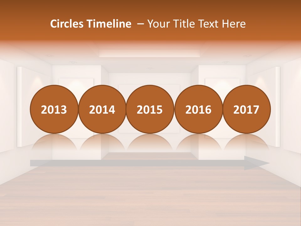 Exhibition Border Contemporary PowerPoint Template