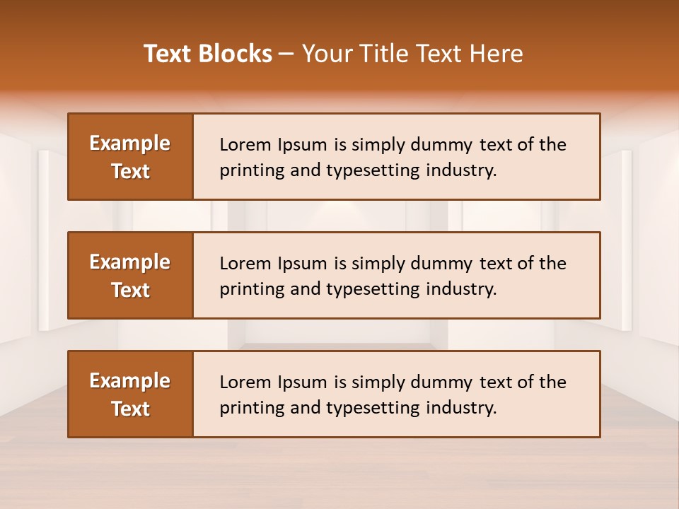 Exhibition Border Contemporary PowerPoint Template