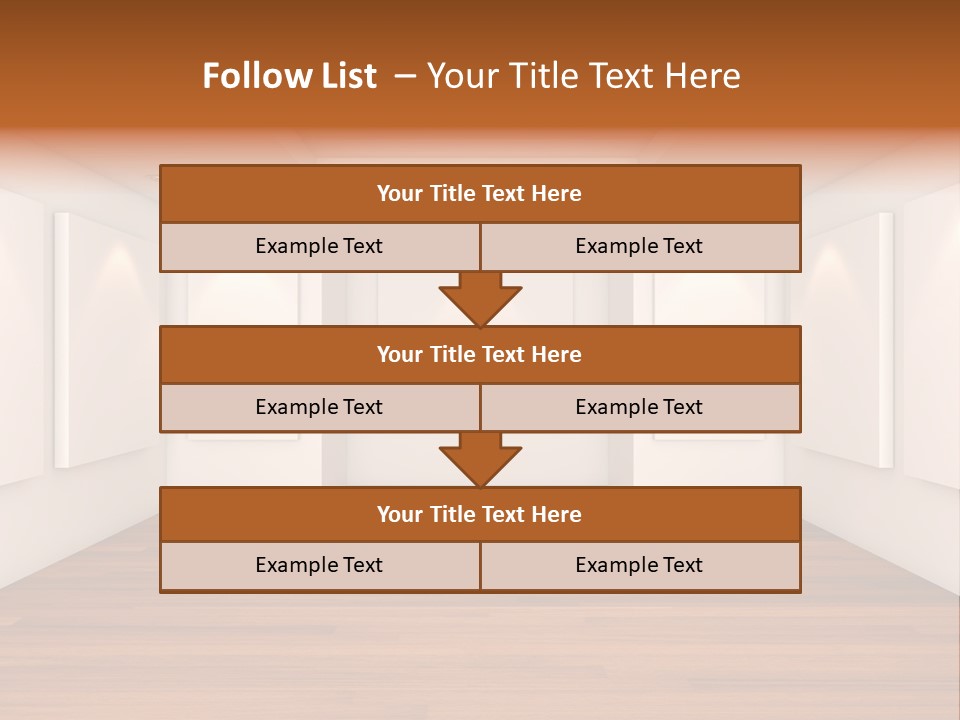 Exhibition Border Contemporary PowerPoint Template