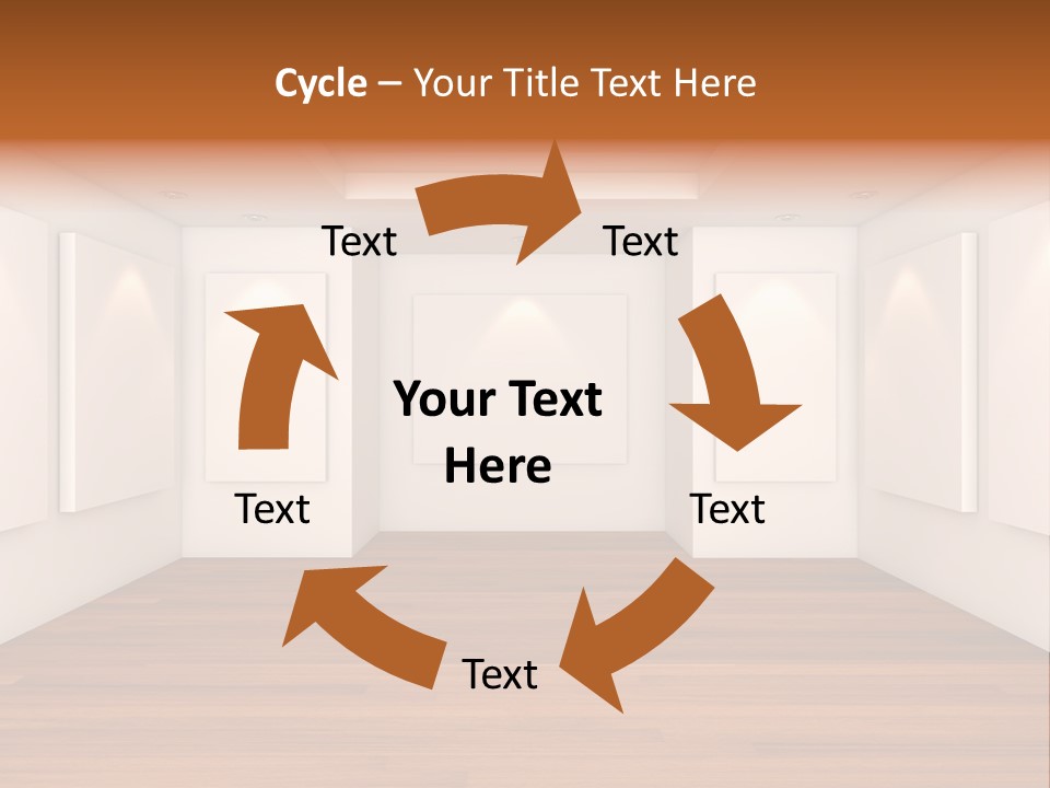 Exhibition Border Contemporary PowerPoint Template