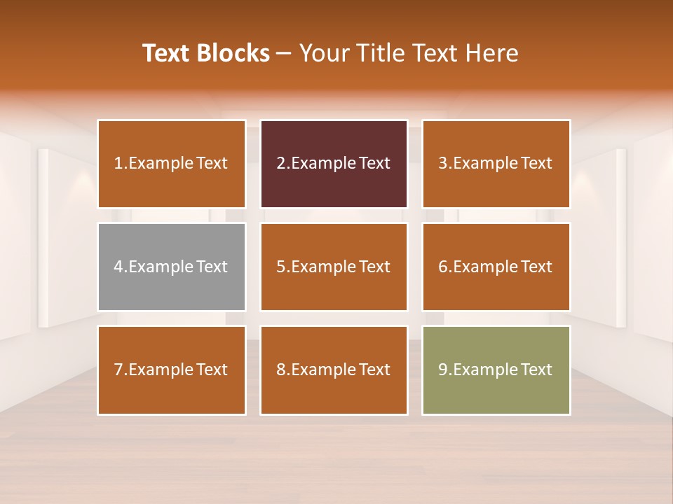 Exhibition Border Contemporary PowerPoint Template