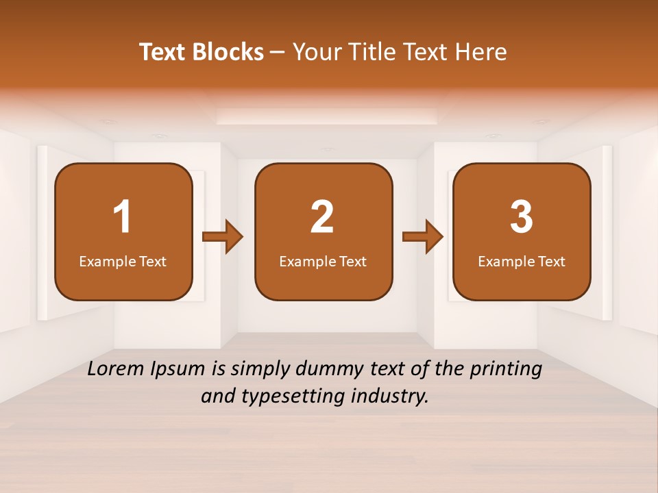 Exhibition Border Contemporary PowerPoint Template