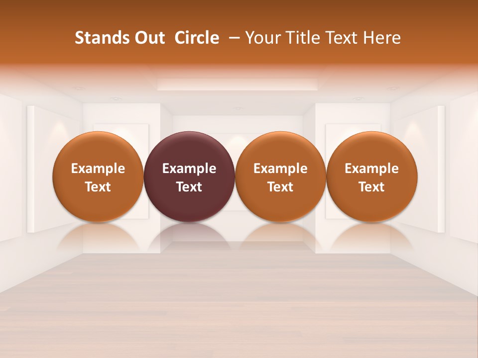 Exhibition Border Contemporary PowerPoint Template