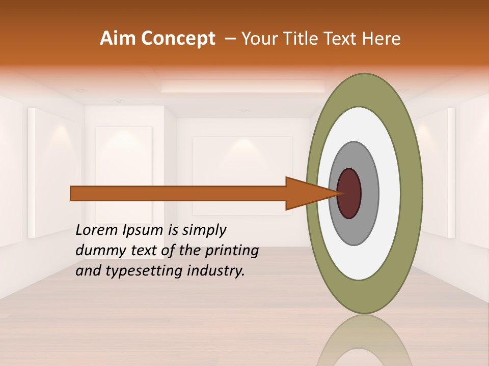 Exhibition Border Contemporary PowerPoint Template