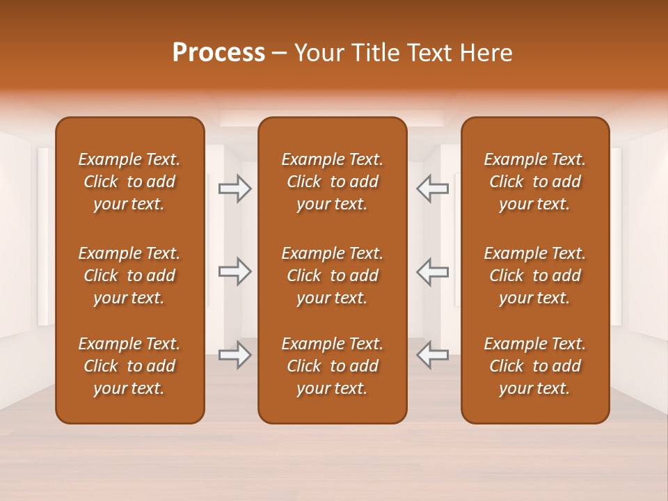 Exhibition Border Contemporary PowerPoint Template