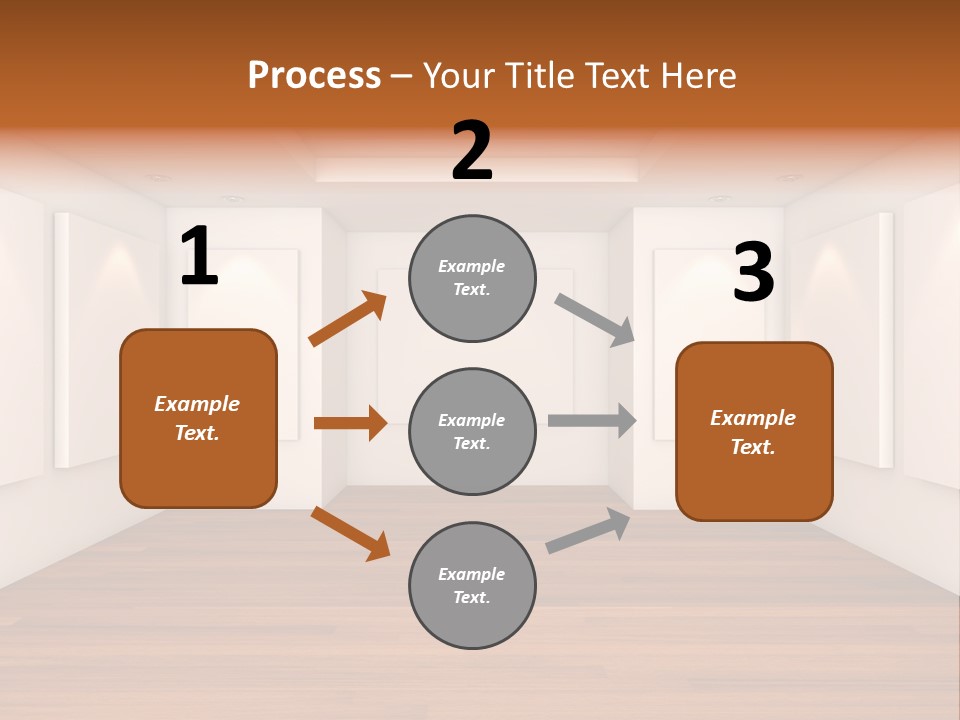Exhibition Border Contemporary PowerPoint Template