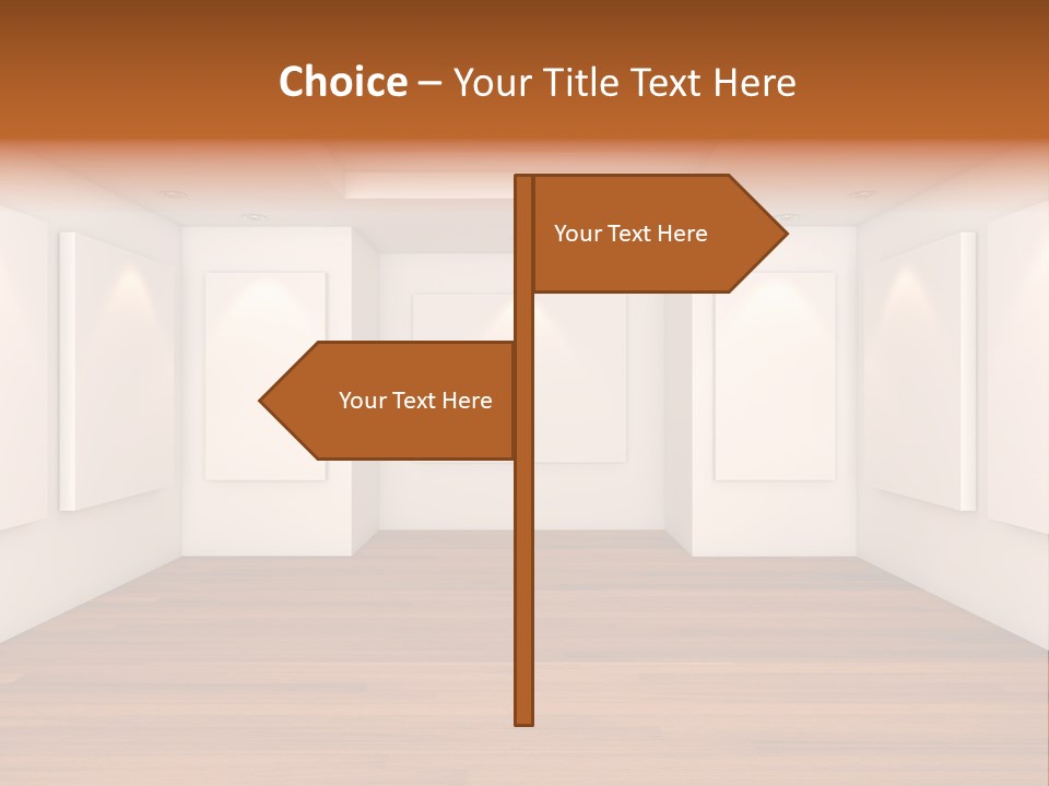 Exhibition Border Contemporary PowerPoint Template