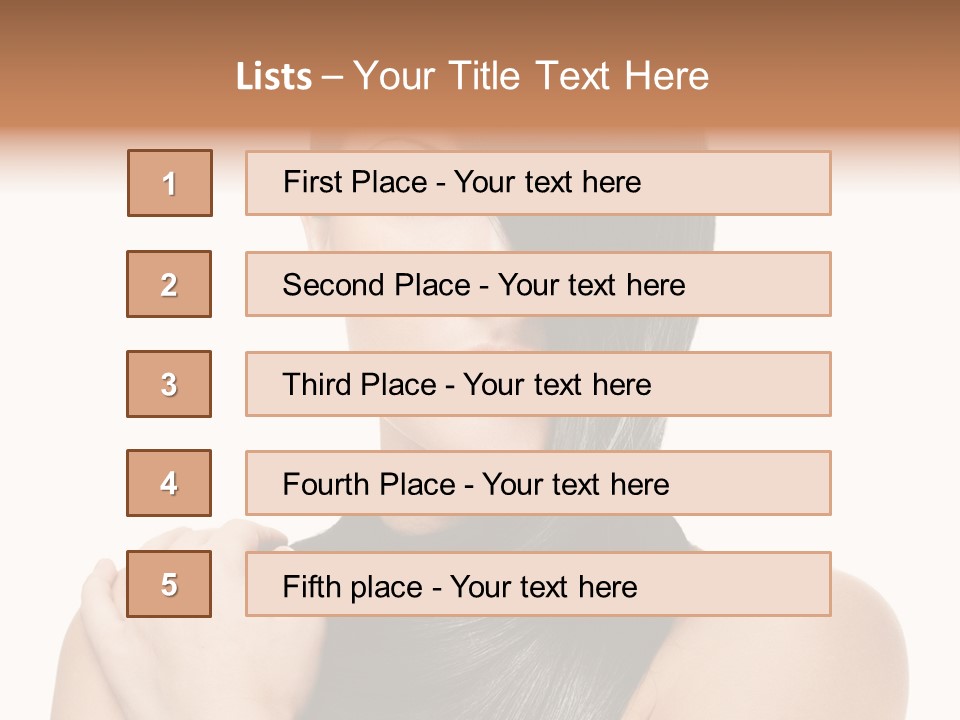 Woman Pure Perfect PowerPoint Template