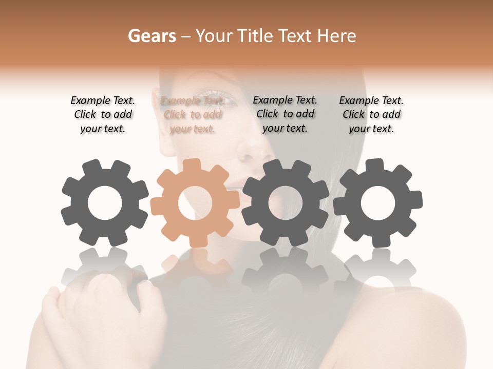 Woman Pure Perfect PowerPoint Template