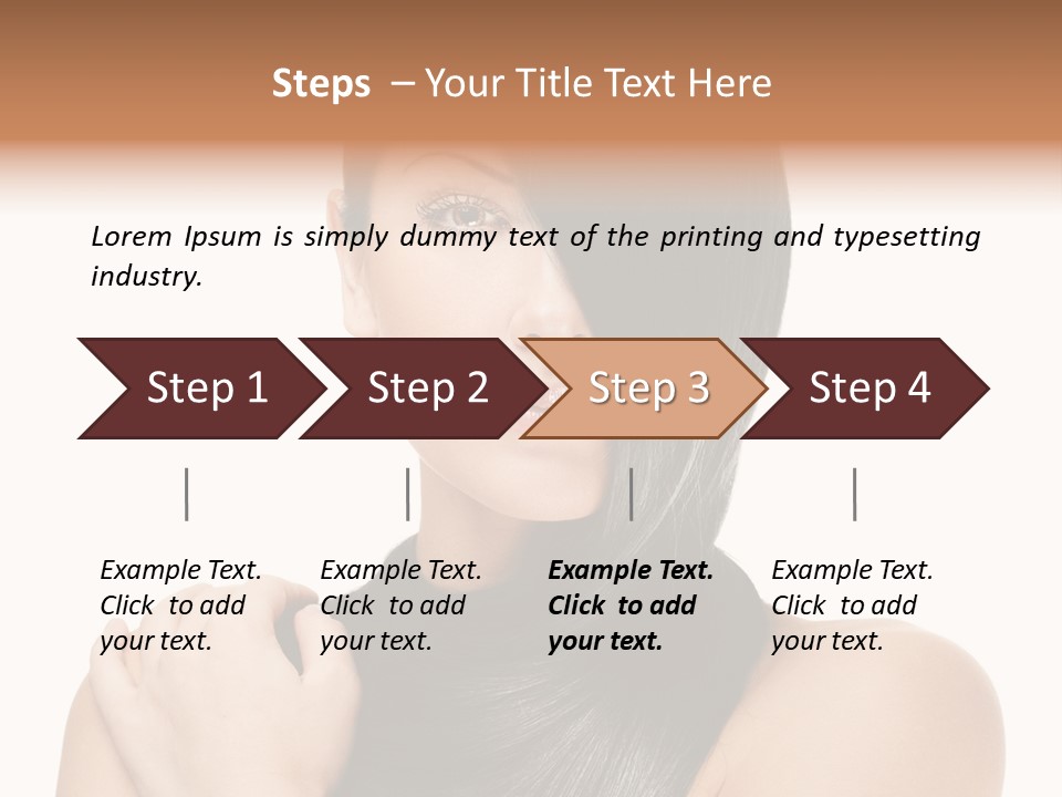 Woman Pure Perfect PowerPoint Template
