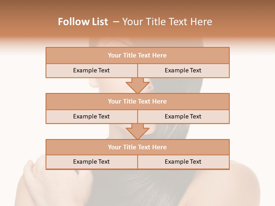 Woman Pure Perfect PowerPoint Template