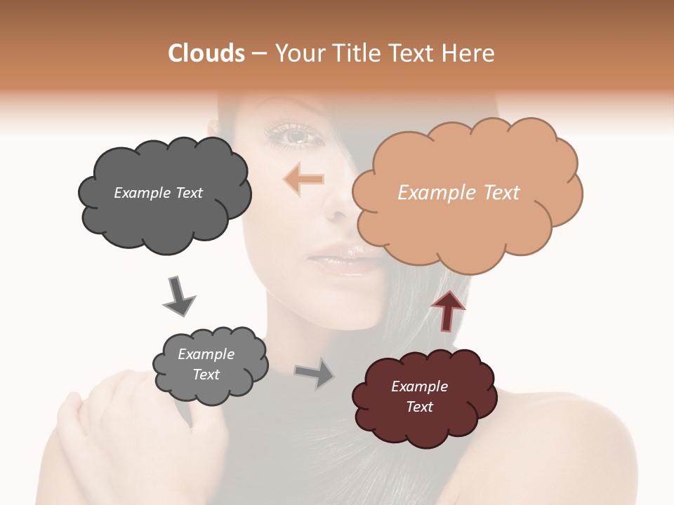 Woman Pure Perfect PowerPoint Template