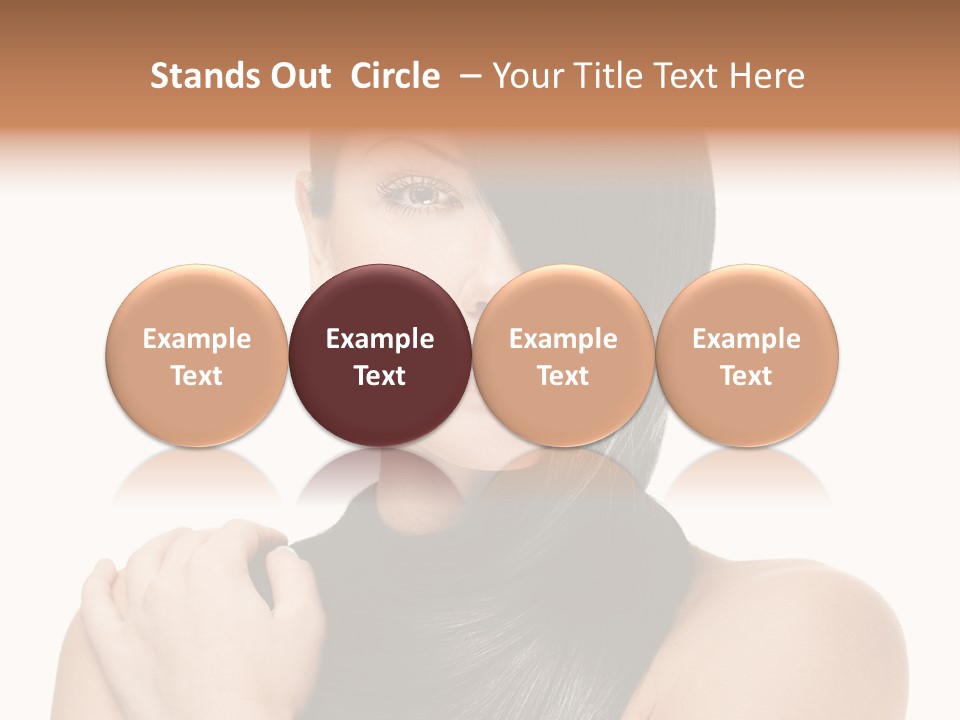Woman Pure Perfect PowerPoint Template
