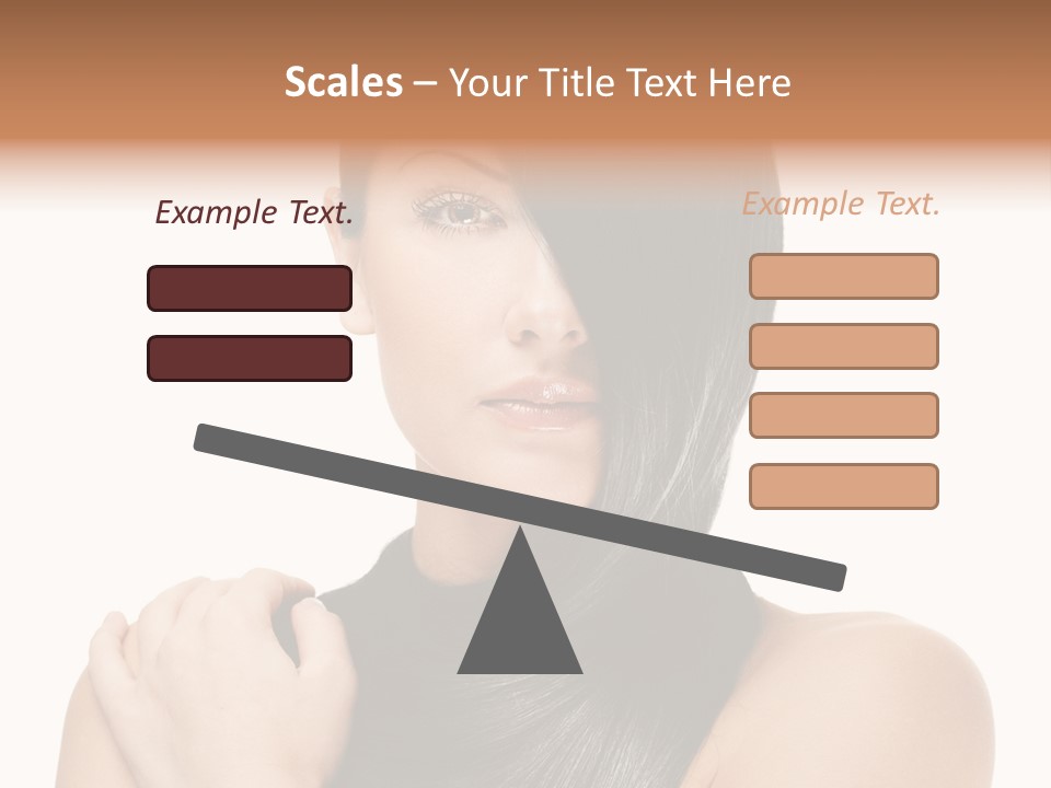 Woman Pure Perfect PowerPoint Template