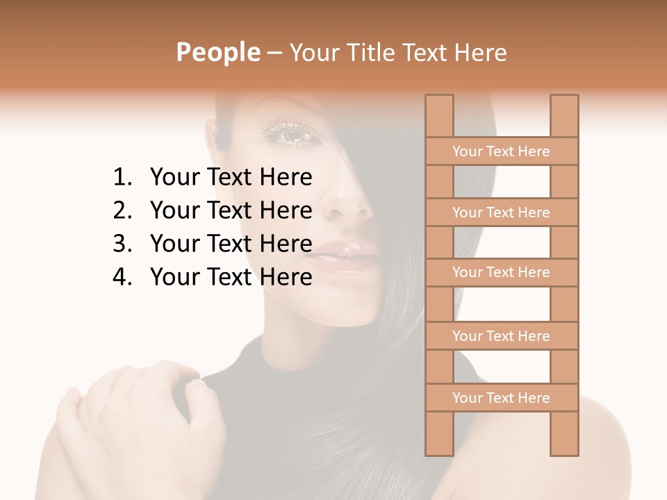 Woman Pure Perfect PowerPoint Template