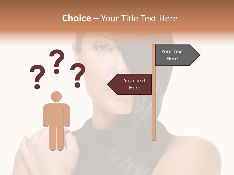 Woman Pure Perfect PowerPoint Template