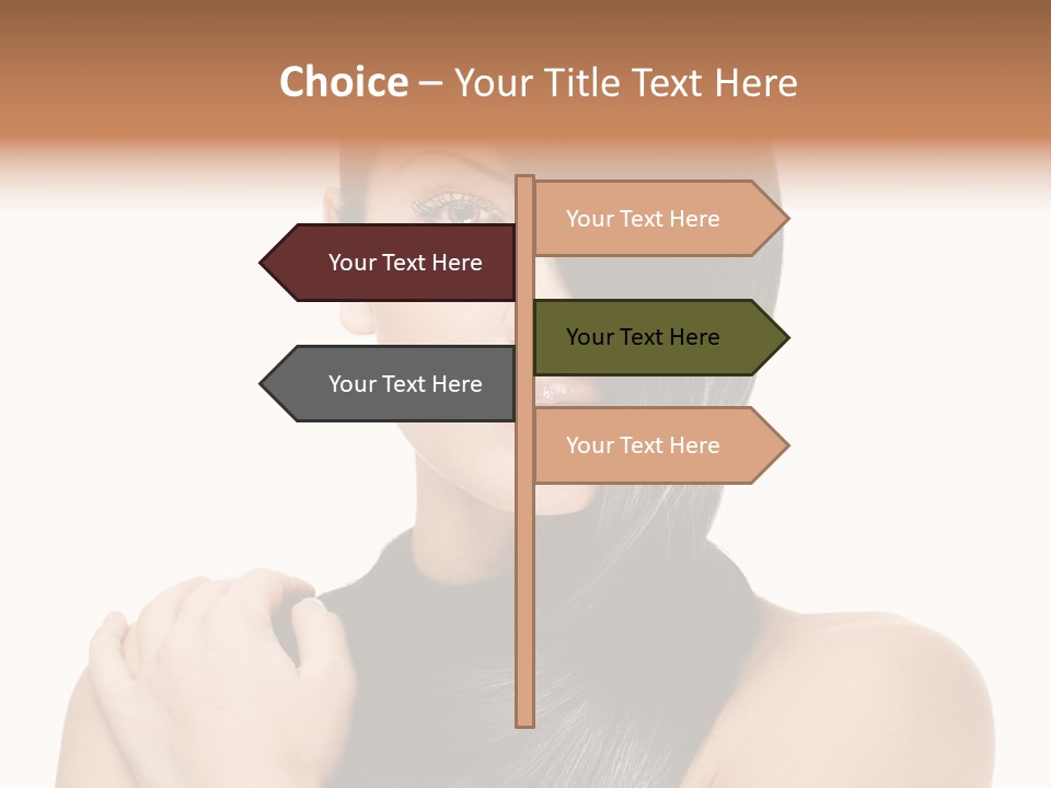 Woman Pure Perfect PowerPoint Template