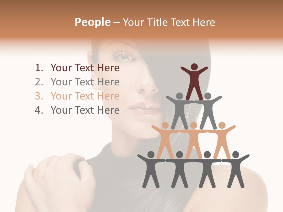 Woman Pure Perfect PowerPoint Template