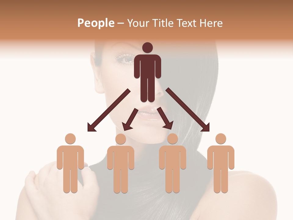 Woman Pure Perfect PowerPoint Template