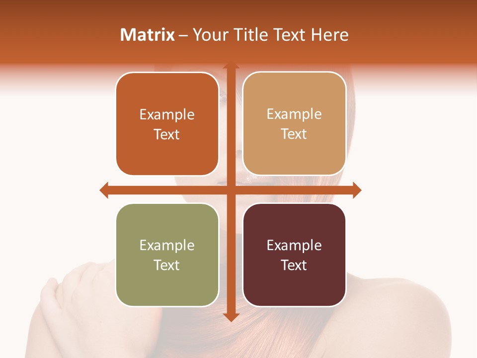 Female Fashion Beautiful PowerPoint Template