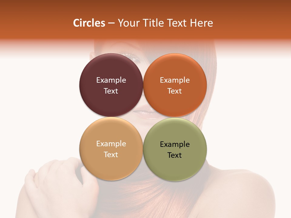 Female Fashion Beautiful PowerPoint Template