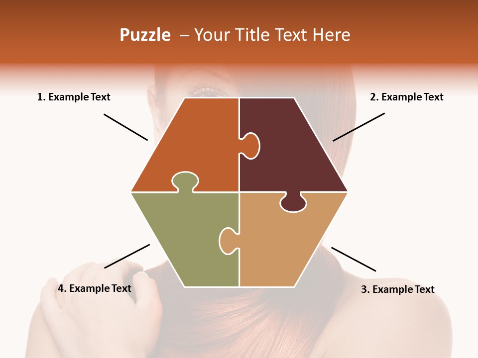 Female Fashion Beautiful PowerPoint Template