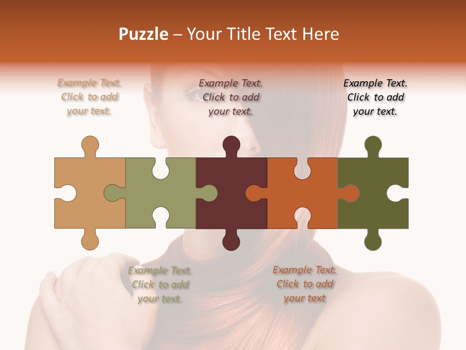 Female Fashion Beautiful PowerPoint Template