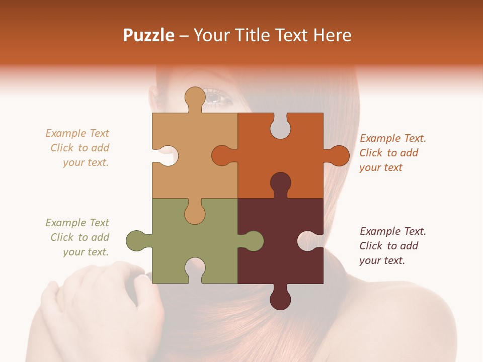 Female Fashion Beautiful PowerPoint Template