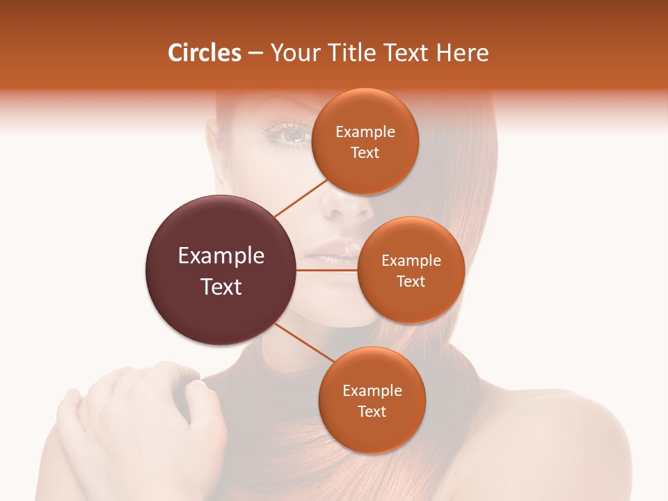 Female Fashion Beautiful PowerPoint Template