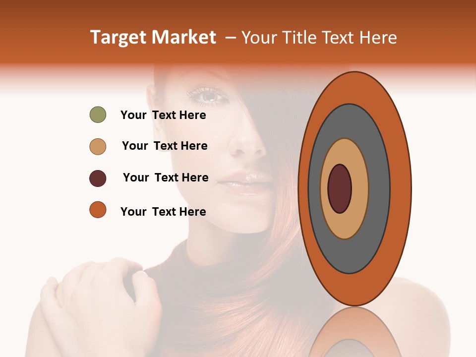 Female Fashion Beautiful PowerPoint Template