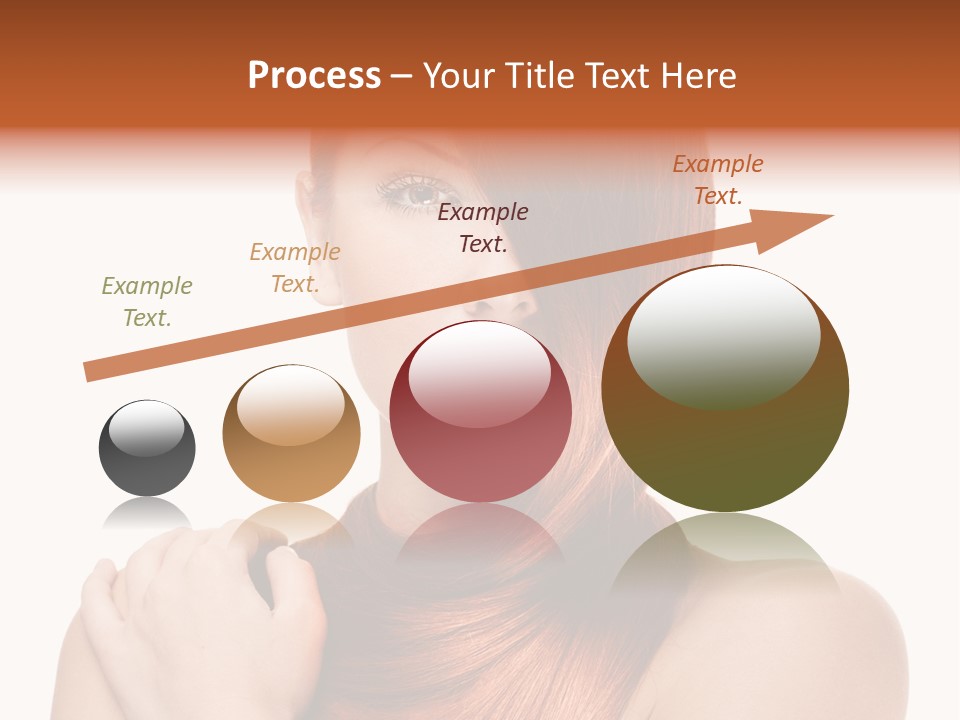 Female Fashion Beautiful PowerPoint Template