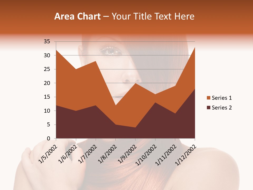 Female Fashion Beautiful PowerPoint Template