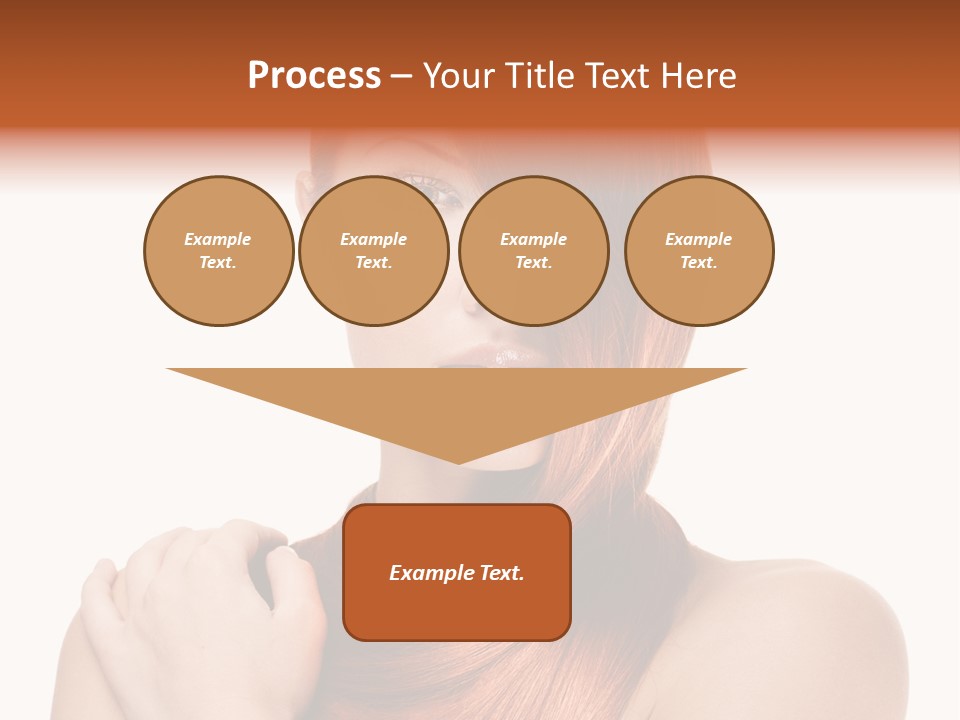 Female Fashion Beautiful PowerPoint Template