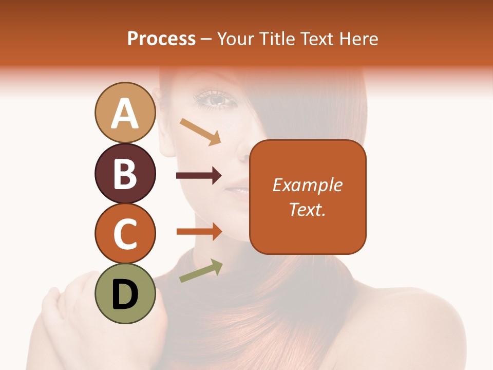 Female Fashion Beautiful PowerPoint Template